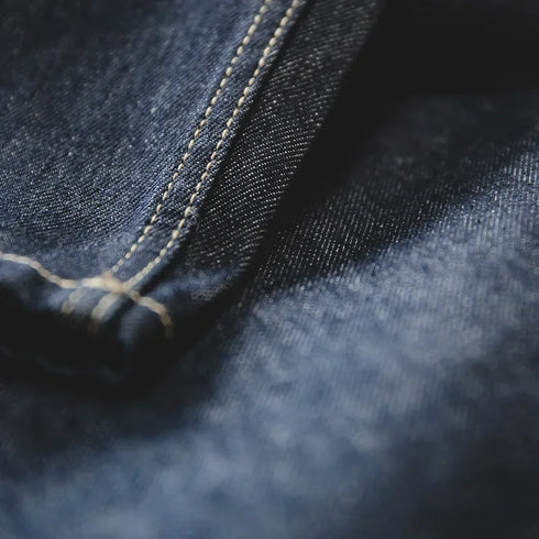 Retro Baggy Men's Jeans – Wide-Leg Tapered Denim with Elastic Waist